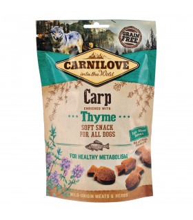 Ласощі Carnilove для собак Карнілав Дог Семі Моіст з коропом та чебрецем 200г Carnilove - 1 - 8595602527335