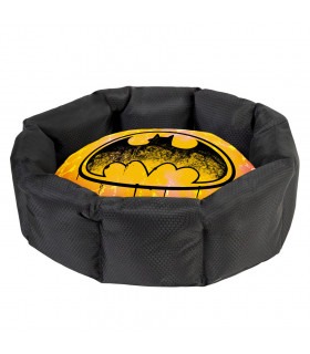 Лежанка для собак WAUDOG Relax, малюнок "Бетмен 1", зі змінною  подушкою, L, Ш 49 см, Дл 59 см, В 20 см WAUDOG - 1 - 48230893472