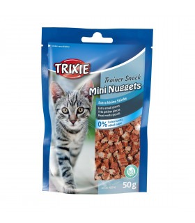 Ласощі для котів Trixie Trainer Snack Mini Nuggets курка та риба, 50 г Trixie 42741 - 1 - 4011905427416