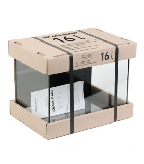 Акваріум AquaLighter aGLASS Black із пофарбованою задньою стінкою, 16 л AquaLighter - 1 - 4823089310329 2