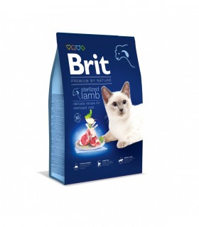 Сухий корм для стерилізованих котів Brit Premium by Nature Cat Sterilized Lamb з ягням Brit Premium - 1 - 