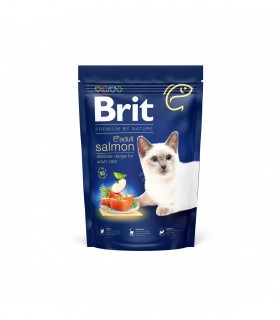 Сухий корм для котів Brit Premium by Nature Cat Adult Salmon з лососем Brit Premium - 1 -  2