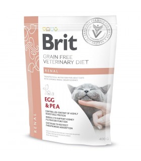 Сухий корм для котів, при захворюваннях нирок Brit GF Veterinary Diet Renal з яйцем та горохом Brit VetDiets - 1 -  2