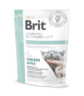 Brit GF Veterinary Diets Cat Struvite при лікуванні та профілактиці сечокам'яної хвороби з куркою та горохом Brit VetDiets - 1 - 2
