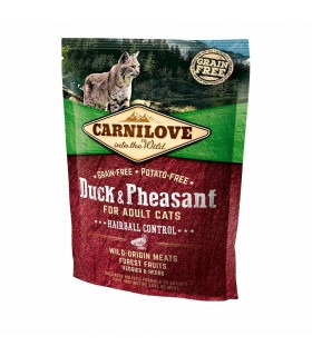 Сухий корм для виведення шерсті у котів Carnilove Cat Duck & Pheasant - Hairball Controll качка та фазан Carnilove - 1 -  2