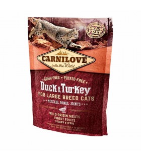 Сухий корм для котів великих порід Carnilove Cat Duck & Turkey Large Breed качка та індичка Carnilove - 1 -  2