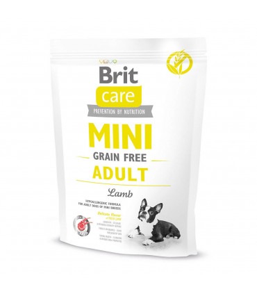 Сухий корм для дорослих собак мініатюрних порід Brit Care GF Mini Adult Lamb ягня Brit Care - 2 - 