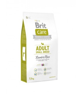 Сухий корм для дорослих собак дрібних порід (вагою до 10 кг) Brit Care Adult Small Breed Lamb & Rice ягня та рис Brit Care - 1 -