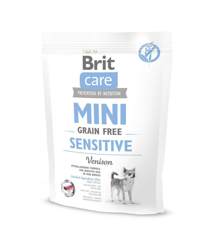 Сухий корм для собак мініатюрних порід з чутливим травленням Brit Care GF Mini Sensitive оленина Brit Care - 2 - 