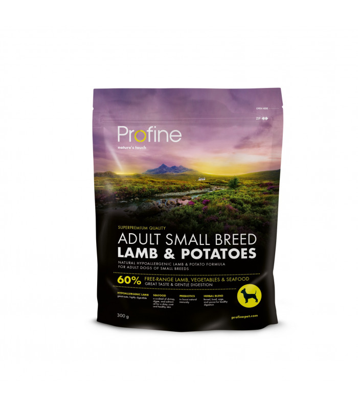 Корм сухий Profine Dog Adult Small Lamb & Potatoes для дорослих собак дрібних порід з ягням та картоплею Profine - 2 - 