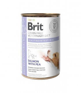 Корм Brit VetDiets Gastrointestinal консервований для собак для шлунково кишкового тракту Гастроінтестінал 400г Brit VetDiets - 