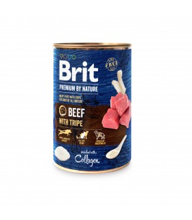 Корм Brit Premium Beef консервований для собак з яловичиною та тельбухами Brit Premium - 1 -  2