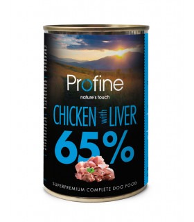 Корм Profine Chicken with Liver консервований для собак з куркою та курячою печінкою 400 г Profine - 1 - 8595602524051