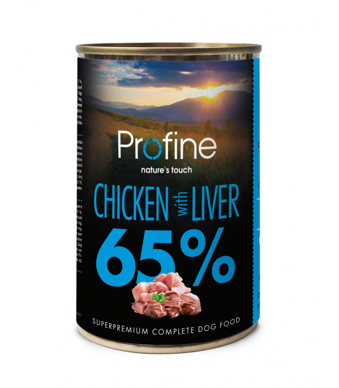 Корм Profine Chicken with Liver консервований для собак з куркою та курячою печінкою 400 г Profine - 1 - 8595602524051