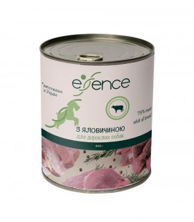 Вологий корм для дорослих собак Essence з яловичиною Essence - 1 - 