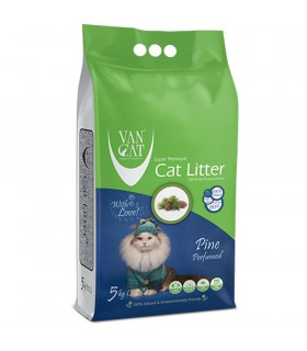 Наповнювач Бентонітовий для котячого туалету Van Cat Super Premium Quality Pinе грудкувальний 5 кг (6 л) Van Cat - 1 - 869924585