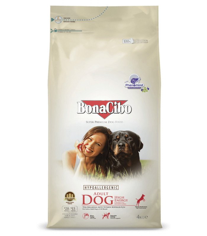 Корм BONACIBO ADULT DOG HIGH ENERGY для дорослих активних собак BonaCibo - 1 - 