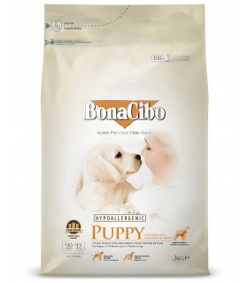 Корм BONACIBO PUPPY для цуценят з м'ясом курки, анчоусами та рисом BonaCibo - 1 - 
