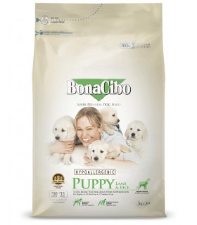 Корм BONACIBO PUPPY LAMB & RICE для цуценят з м'ясом ягняти та рисом BonaCibo - 1 - 