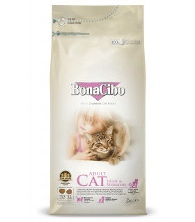 Корм BONACIBO ADULT CAT LIGHT & STERILISED для дорослих стерилізованих котів та котів із зайвою вагою BonaCibo - 1 - 