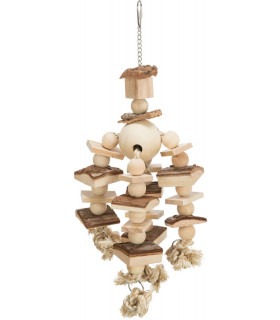 Іграшка Trixie для папуг з канатом дерево 35см Trixie - 1 - 4011905589862