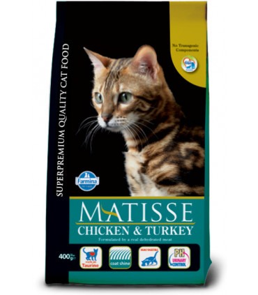 Сухий корм для котів Farmina Matisse Chicken & Turkey з куркою та індичкою Farmina - 1 - 