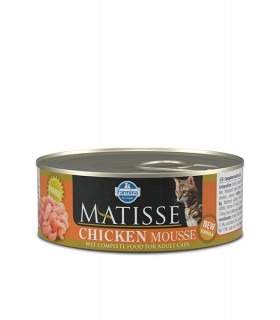 Вологий корм Farmina Matisse Cat Mousse Chicken для дорослих котів, з куркою 85 г Farmina - 1 - 8606014102703