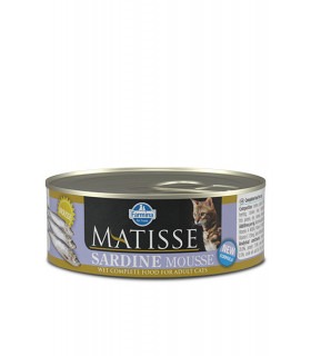 Вологий корм Farmina Matisse Cat Mousse Sardine для дорослих котів, з сардиною, 85 г Farmina - 1 - 8606014102741