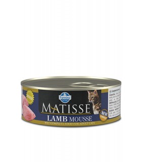 Вологий корм Farmina Matisse Cat Mousse Lamb для дорослих котів, з ягням, 85 г Farmina - 1 - 8606014102765