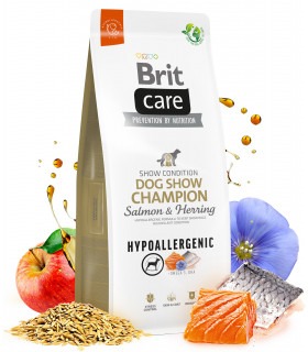 Корм для виставкових собак Brit Care Dog Hypoallergenic Dog Show Champion з лососем і оселедцем Brit Care - 1 - 