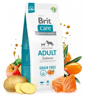 Корм для собак малих і середніх порід  Brit Care Dog Grain-free Adult беззерновий з лососем Brit Care - 1 - 