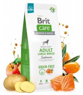 Корм для собак великих порід Brit Care Dog Grain-free Adult Large Breed беззерновий з лососем Brit Care - 1 - 