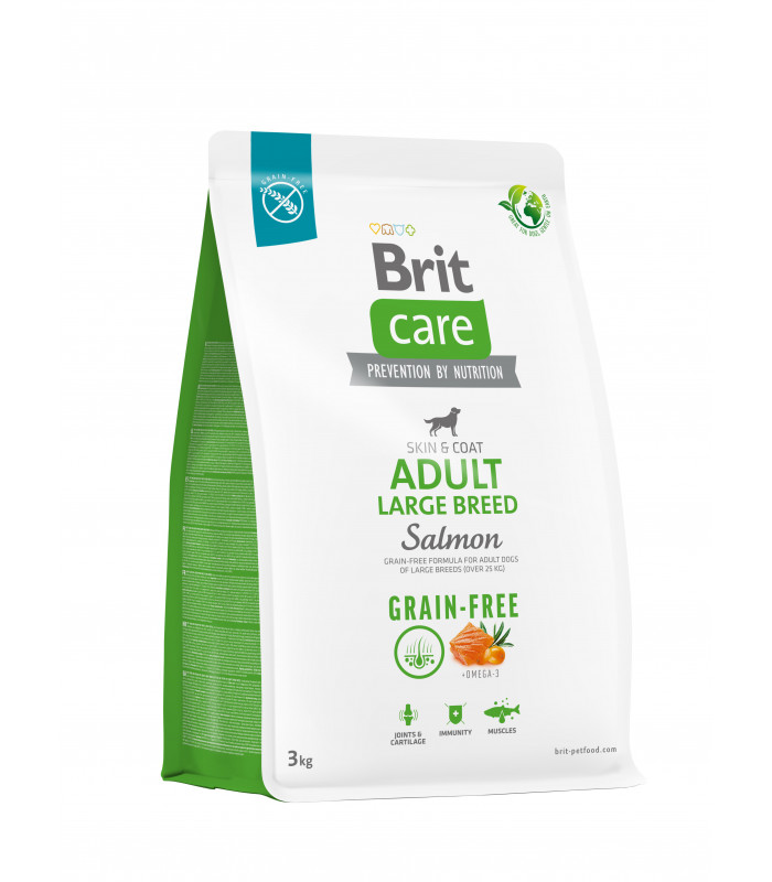 Корм для собак великих порід Brit Care Dog Grain-free Adult Large Breed беззерновий з лососем Brit Care - 2 - 