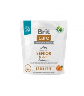 Корм для старіючих собак Brit Care Dog Grain-free Senior & Light беззерновий з лососем Brit Care - 1 -  2