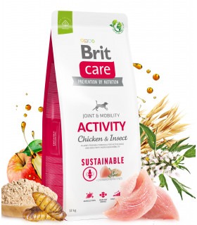 Корм для собак з підвищеною активністю Brit Care Dog Sustainable Activity з куркою та комахами Brit Care - 1 - 
