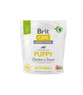 Корм для цуценят Brit Care Dog Sustainable Puppy з куркою та комахами Brit Care - 1 -  2