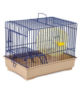 Клітка Природа Давид-1 для гризунів 30*20*24 синя/бежева Природа - 1 - 4823082415304