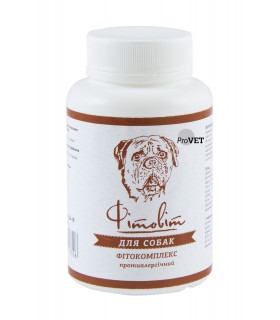 Вітаміни для собак ProVET «Фітовіт» фітокомплекс протиалергічний 100 таб. ProVET - 1 - 4823082413706