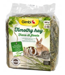 Сіно GimBi для гризунів з тімофіївки 500г GimBi - 1 - 4002064205151