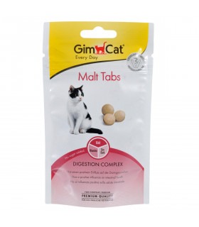 Вітаміни GimCat для котів ГімКет Еврі Дей Мальт Табс таблетки для котів 40г GimCat - 1 - 4002064427034