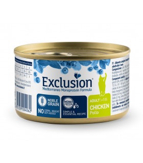 Exclusion Adult Chicken корм для дорослих котів всіх порід з куркою 85 г Exclusion - 1 - 8011259004017
