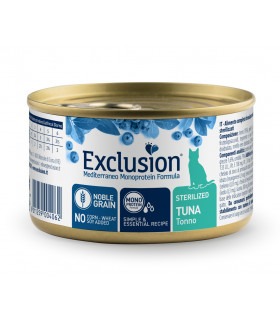 Exclusion Sterilized Tuna корм для стерилізованих котів з тунцем 85 г Exclusion - 1 - 8011259004062