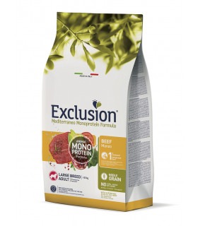 Exclusion Adult Beef Large Breed корм для дорослих собак великих порід з яловичиною 12 кг Exclusion - 1 - 8011259003232