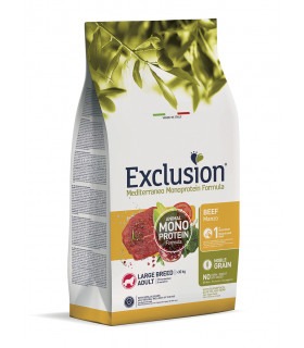 Exclusion Adult Beef Large Breed корм для дорослих собак великих порід з яловичиною 12 кг Exclusion - 1 - 8011259003232 2