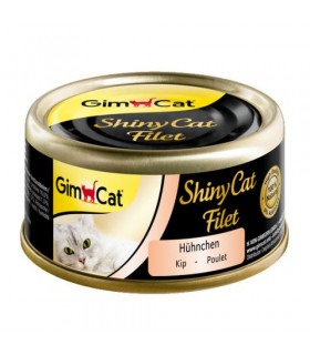 Корм GimCat вологий для котів Шайні Кет Філе з куркою 70г GimCat - 1 - 4002064412887