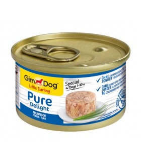 Корм GimDog Pure Delight вологий для собак мініатюрних порід вагою до 10кг з тунцем 85г GimDog - 1 - 4002064513010