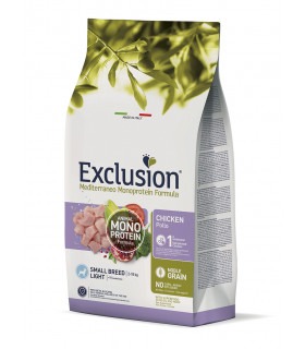 Exclusion Light Chicken Small Breed (з надмірною вагою та зниженою активністю чи стерилізованих) з куркою Exclusion - 1 - 