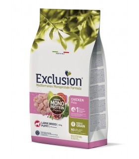 Exclusion Puppy Chicken Large Breed корм для цуценят великих порід з куркою 12 кг Exclusion - 1 - 8011259003201