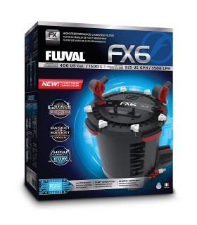 Фільтр Hagen Fluval FX6 для акваріуму до 1500л зовнішній пластик метал гума 20л 2130л/год Fluval - 1 - 015561102193