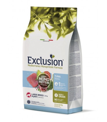 Exclusion Puppy Tuna Large Breed корм для цуценят великих порід з тунцем 12 кг Exclusion - 1 - 8011259003218